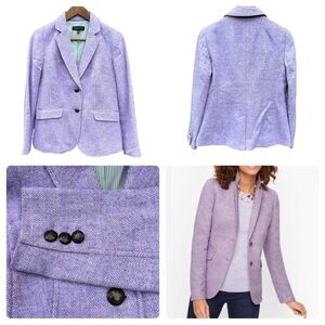 TALBOTS Lavender Wool Blazer NWOT Size 4